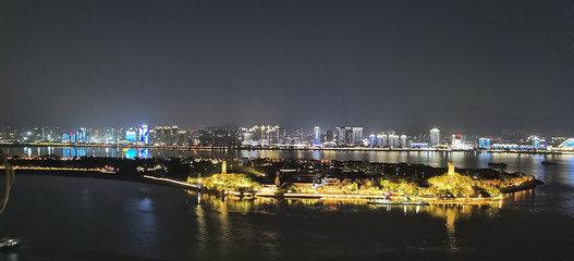 溫州江心嶼,中國詩之島,世界古航標。(拍攝溫州市鹿城區)